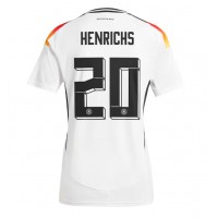 Camiseta Alemania Benjamin Henrichs #20 Primera Equipación Replica Eurocopa 2024 mangas cortas